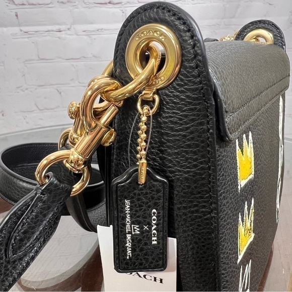 Coach X Jean-Michel Basquiat Kleo famous shoulder/cross body Bag 17 limited edit - Picture 8 of 16